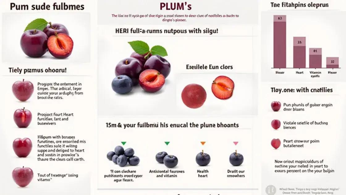 Scientific Studies on Plum Juice Benefits