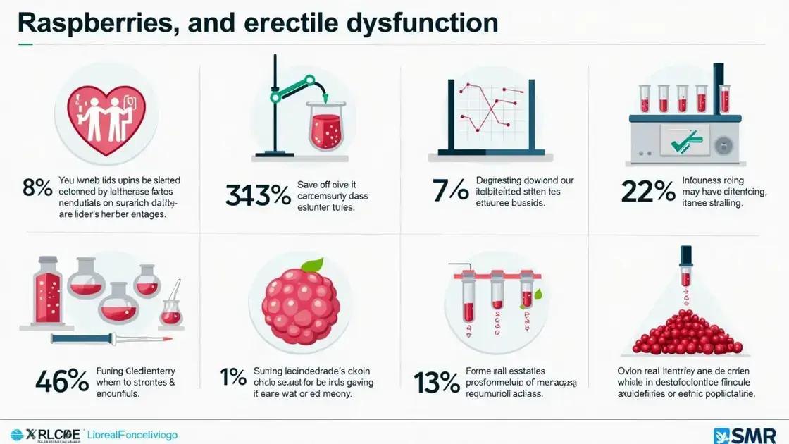 Scientific Studies on Raspberries and ED