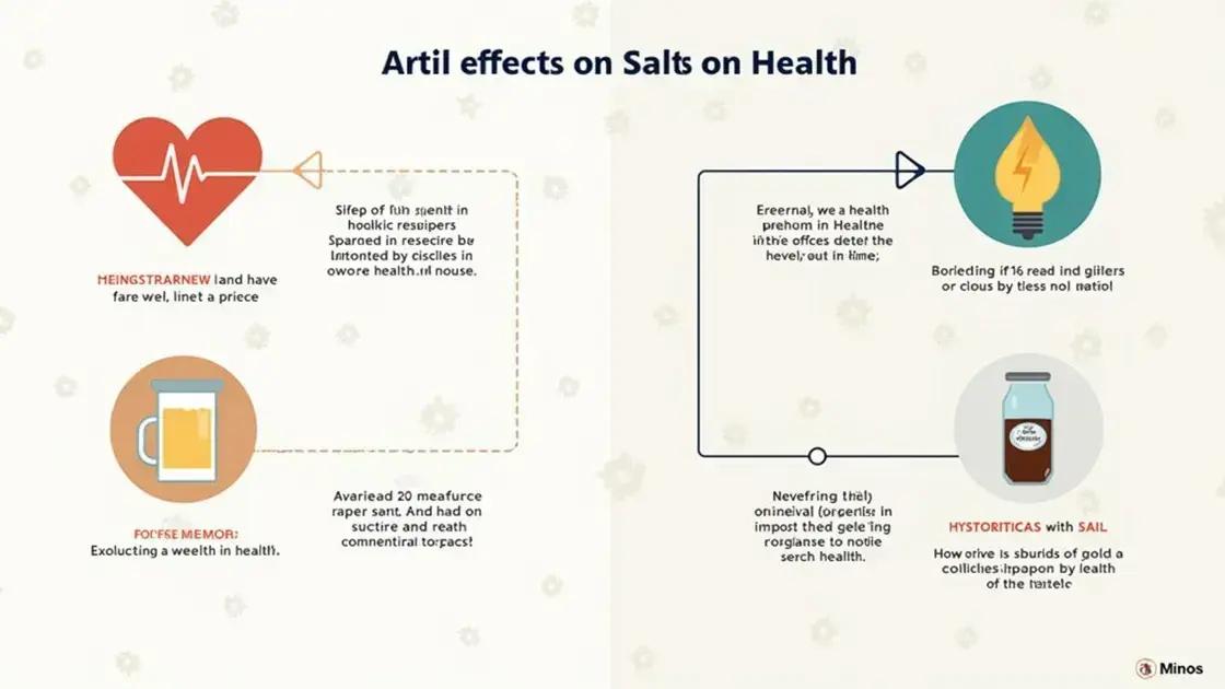 Scientific Studies on Salt and Health