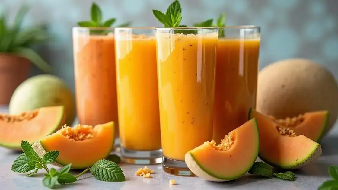 Simple Cantaloupe Smoothie Recipes