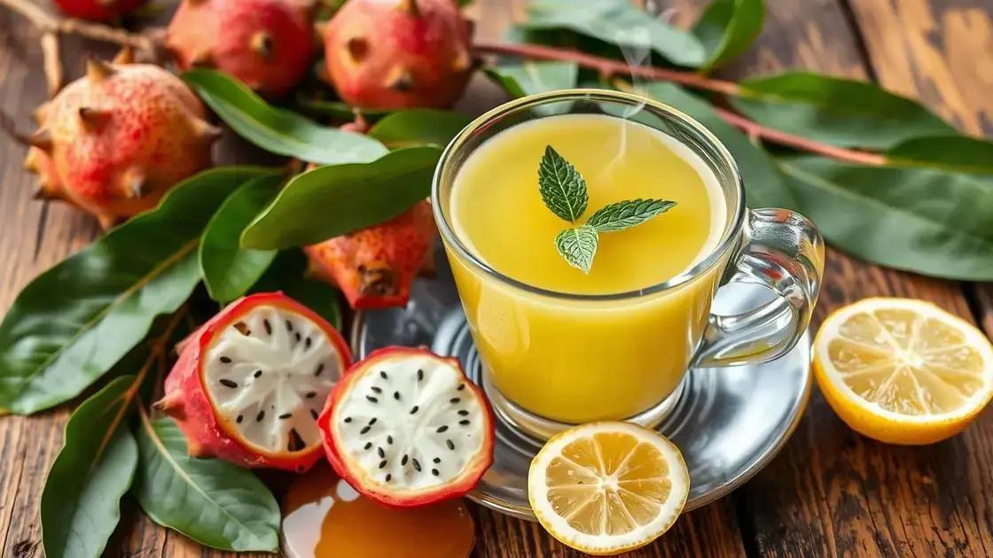 Soursop Tea: A Powerful Health Booster