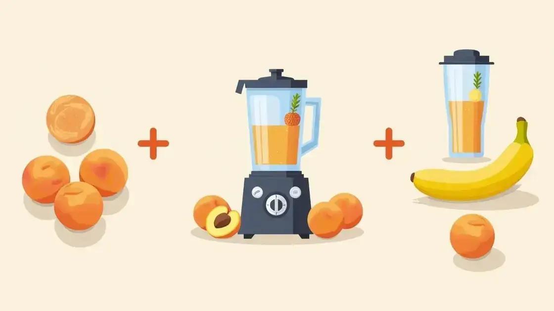 Step-by-Step Apricot Smoothie Recipe