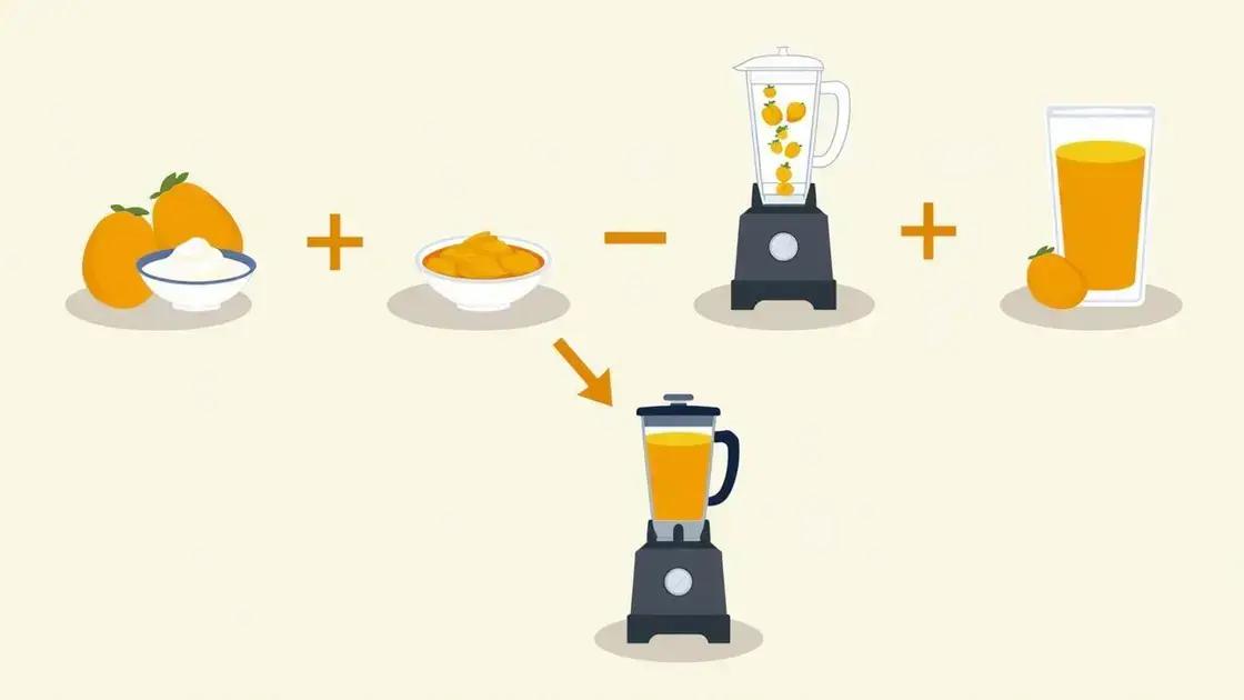 Step-by-Step Guide to Making Mango Smoothies