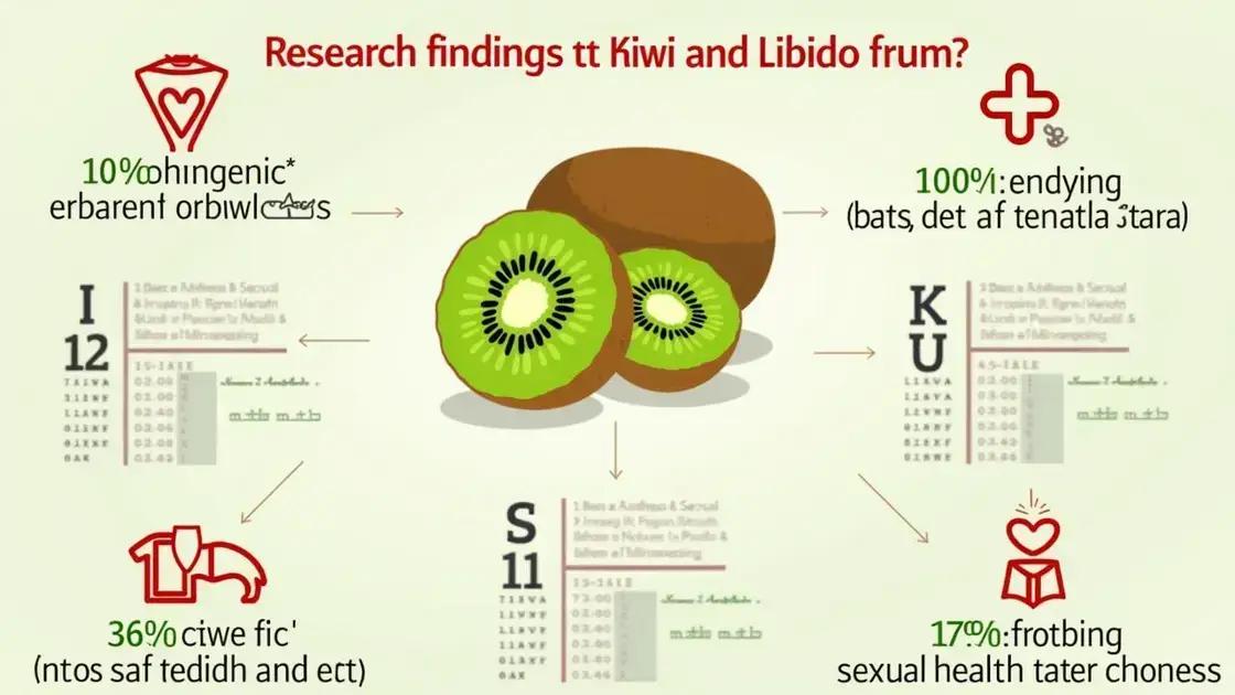 Studies on Kiwi and Libido Enhancement