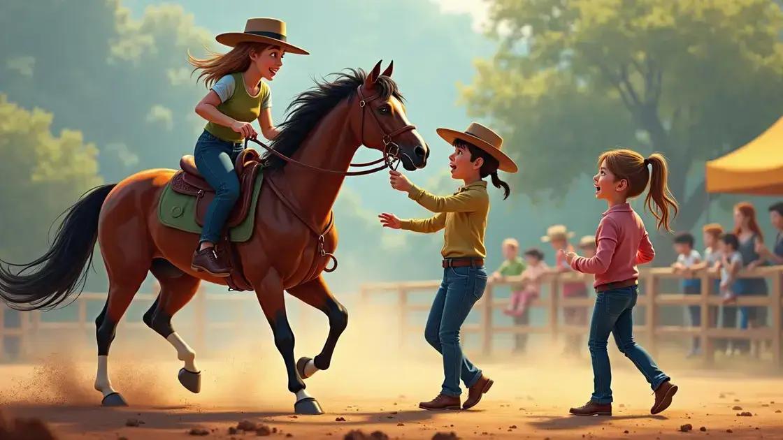 Techniques Behind the Horse Trick