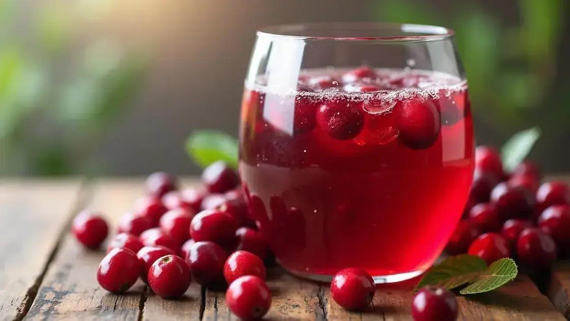 The Benefits of Cranberry Juice