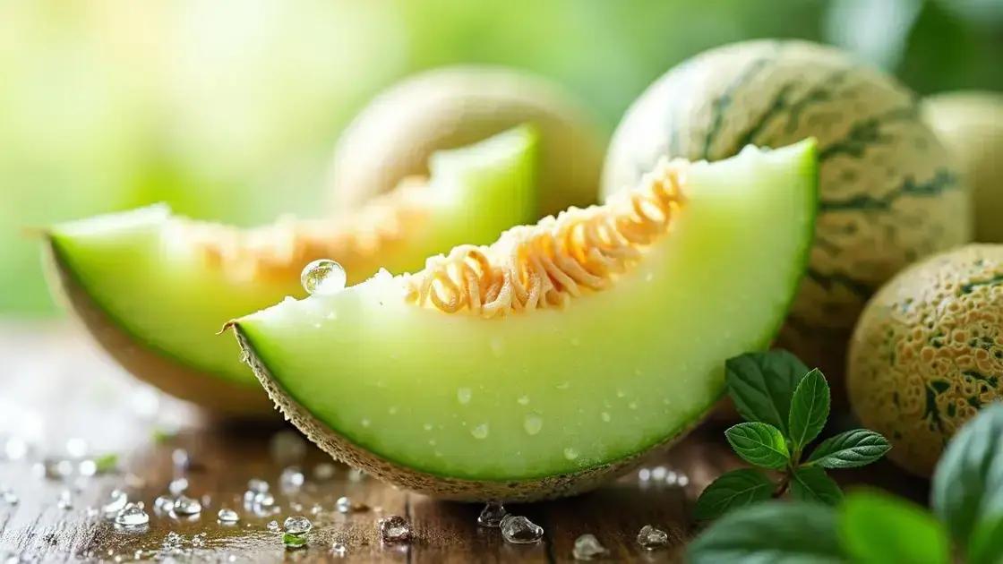 The Benefits of Honeydew Melon