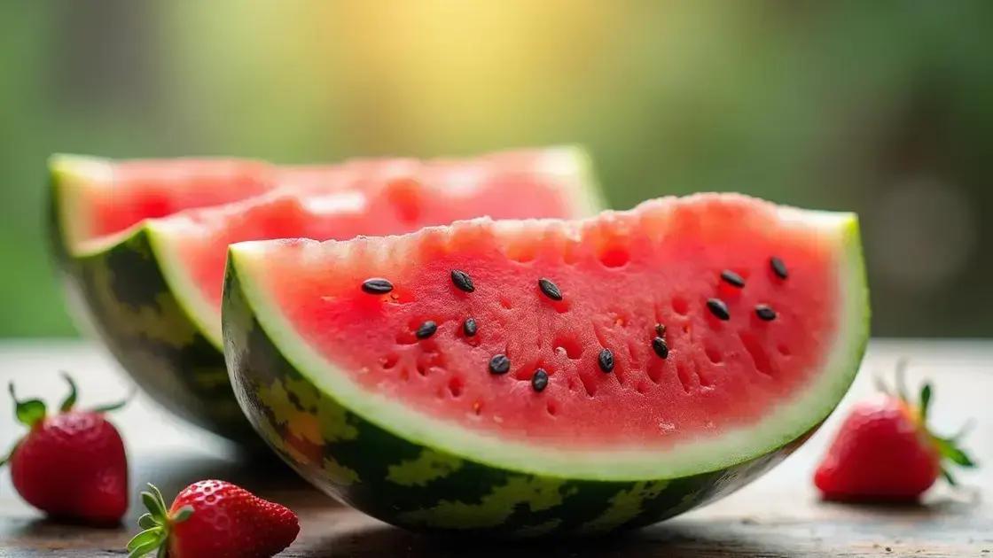 The Benefits of Watermelon for Sexual Health