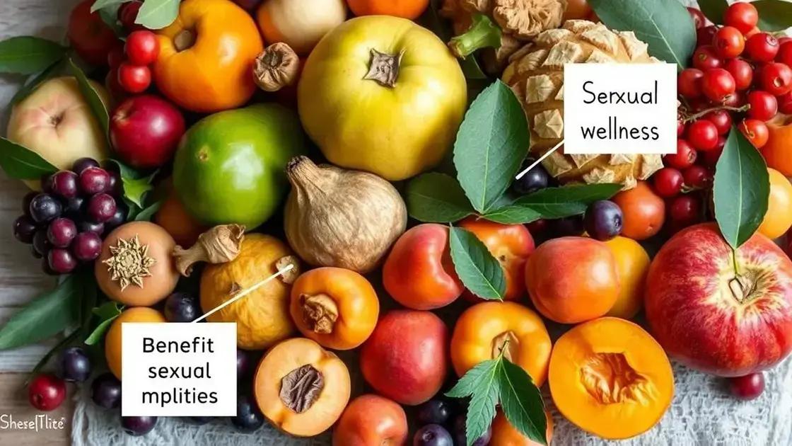 The Connection Between Fruits and Sexual Wellness