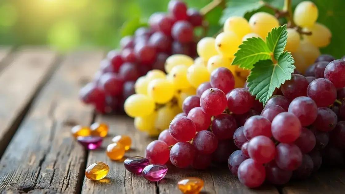 The Nutrients in Grapes