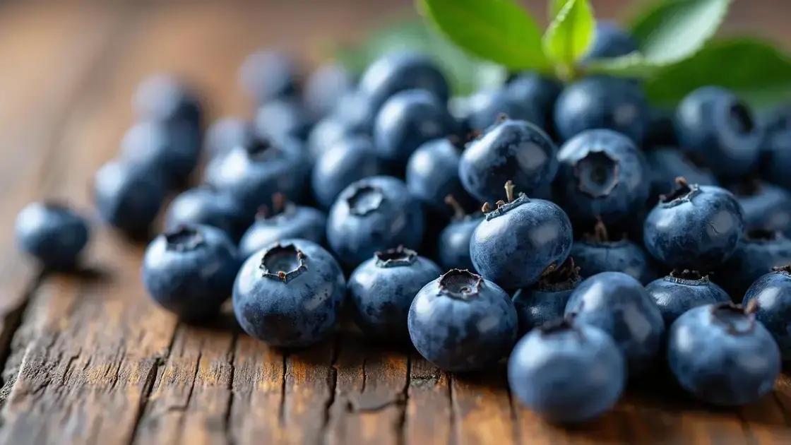 The Nutritional Benefits of Blueberries