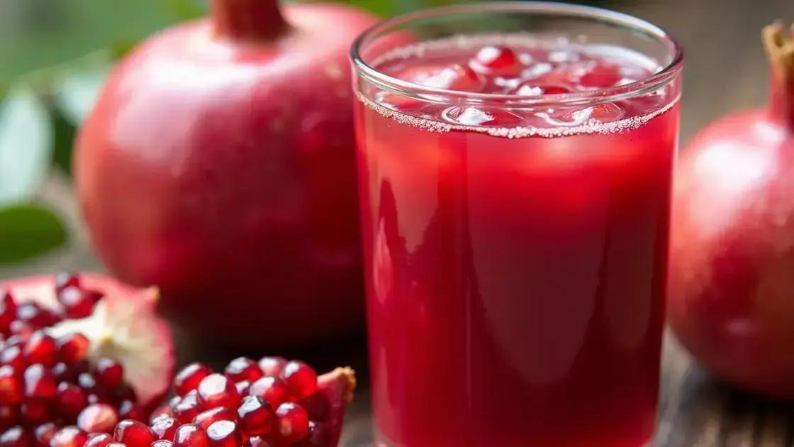 The Nutritional Benefits of Pomegranate Juice