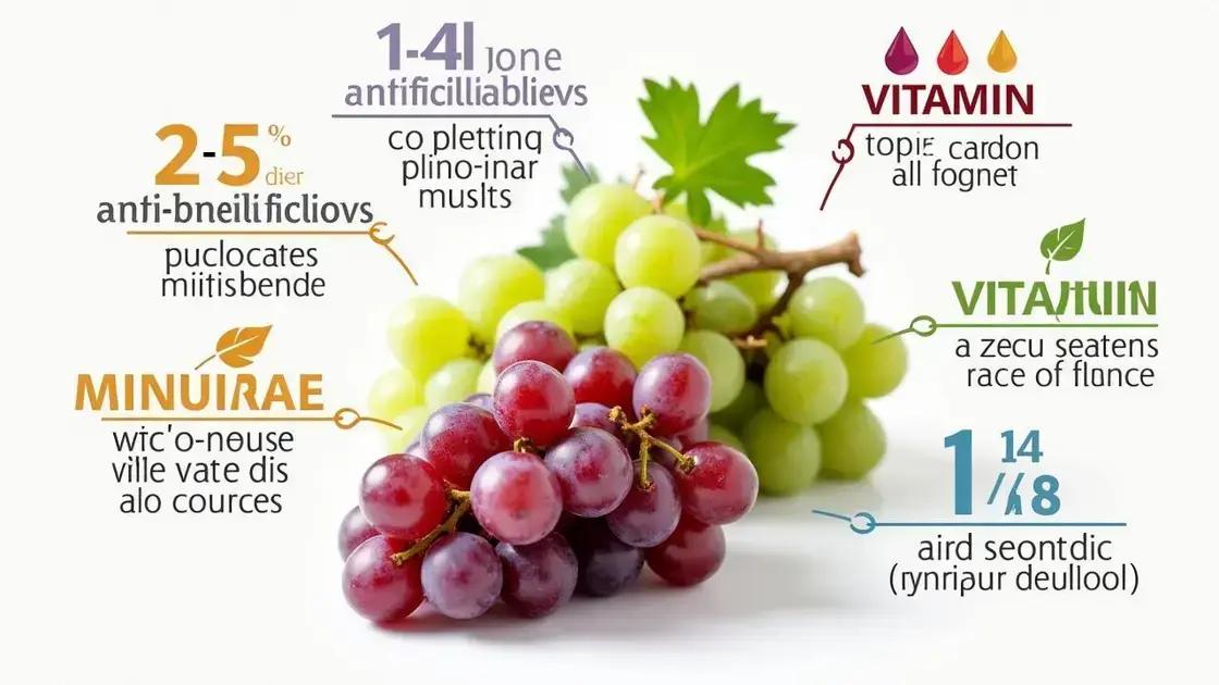 The Nutritional Profile of Grapes