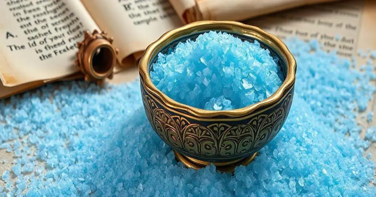 The Origins of the Blue Salt Trick