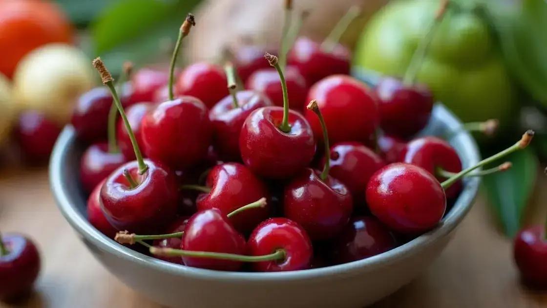 The Role of Cherries in Reducing Inflammation