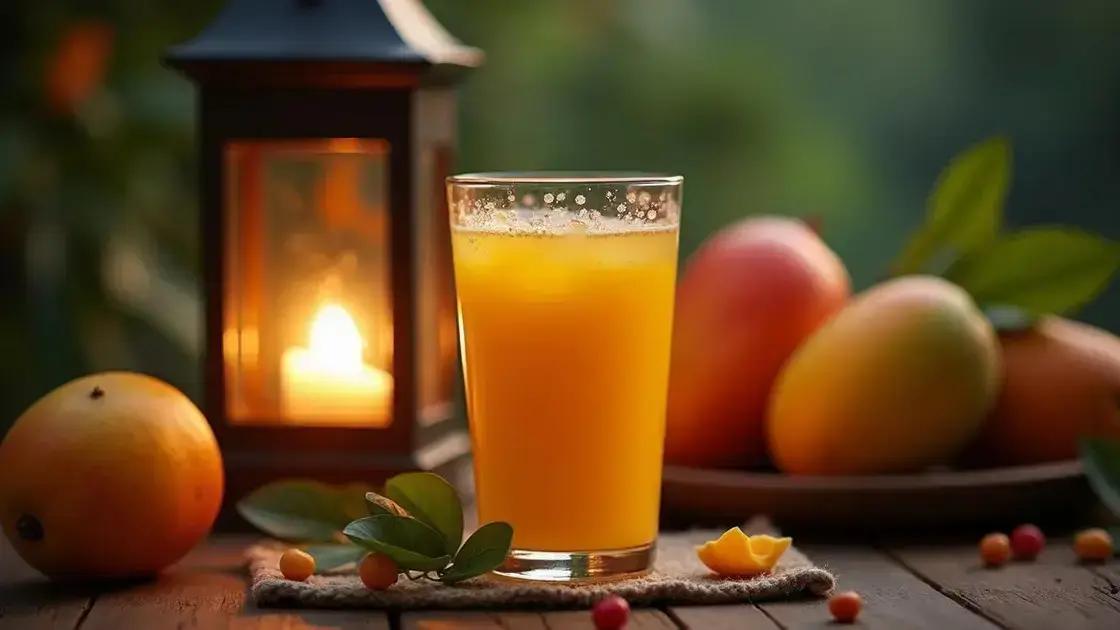 The Role of Mango Juice in Bedtime Stamina