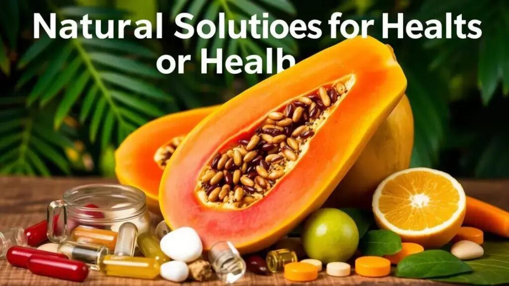 The Role of Papaya Enzymes in Managing Erectile Dysfunction