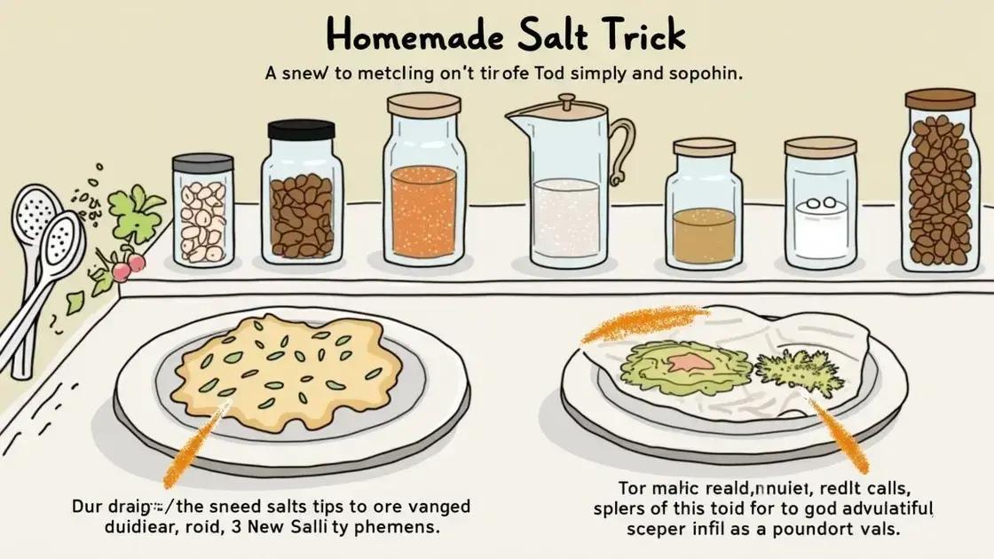 Tips for Best Results with the Homemade Salt Trick