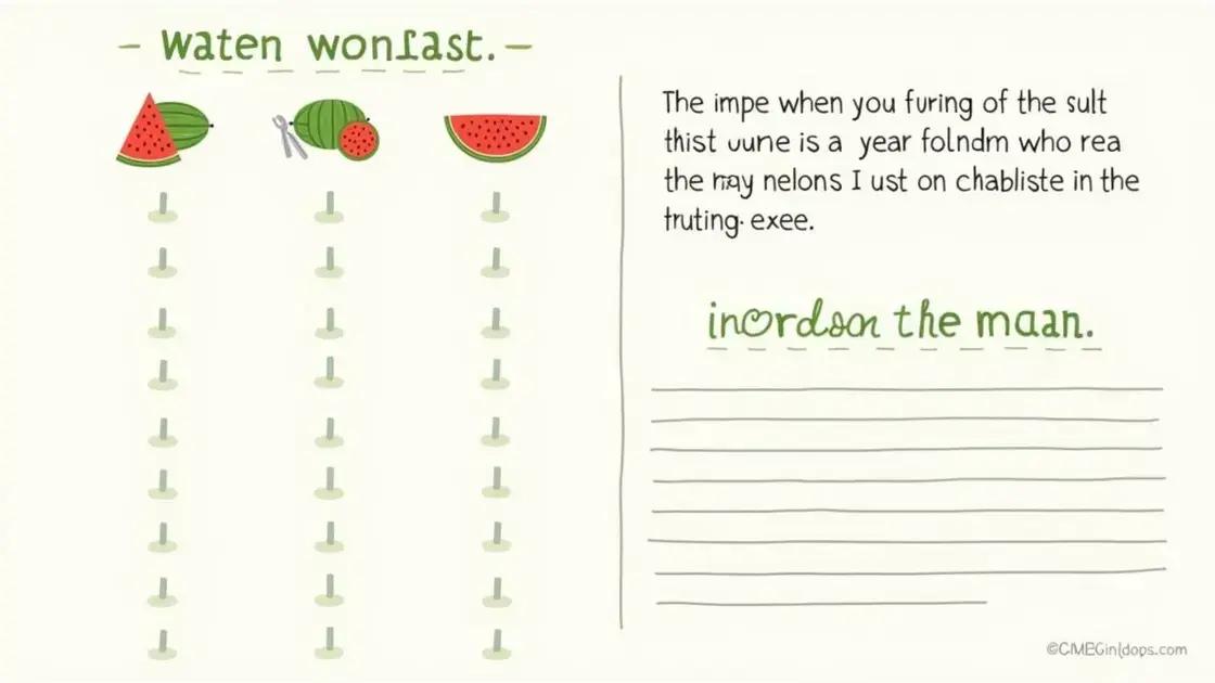 Tips for Best Results with the Watermelon Trick