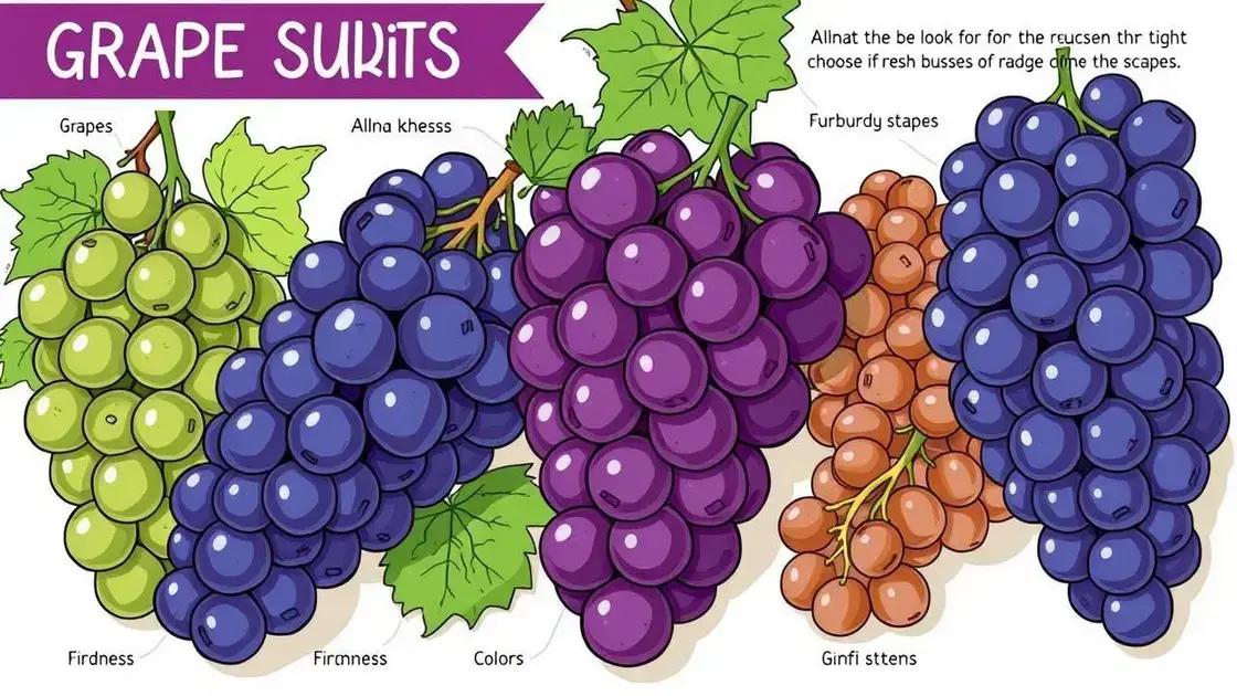 Tips for Choosing the Right Grapes