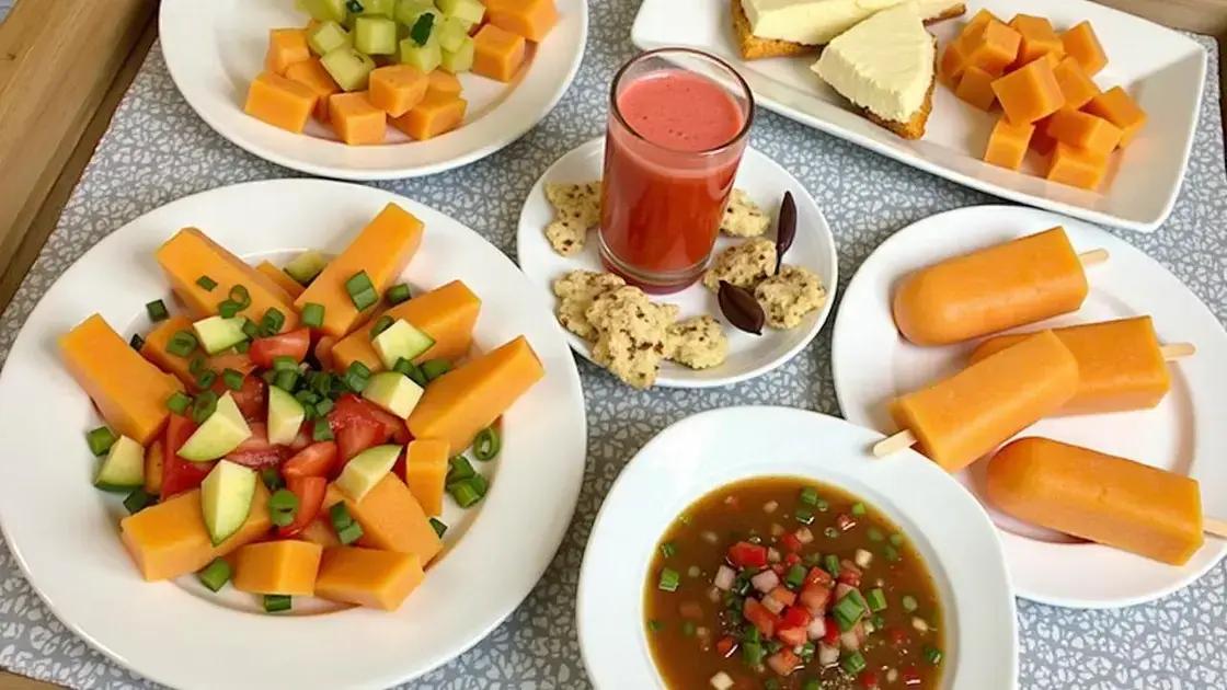 Tips for Incorporating Cantaloupe into Your Diet