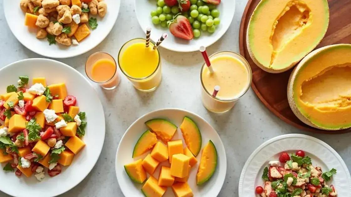 Tips for Incorporating Cantaloupe into Your Diet