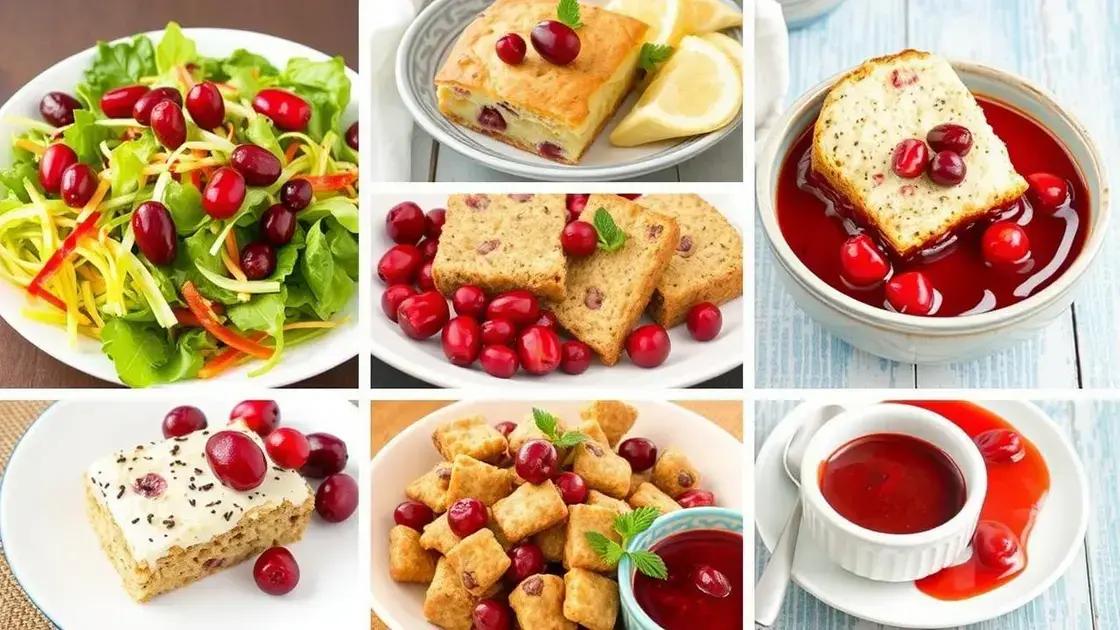 Tips for Incorporating Cranberries into Your Diet