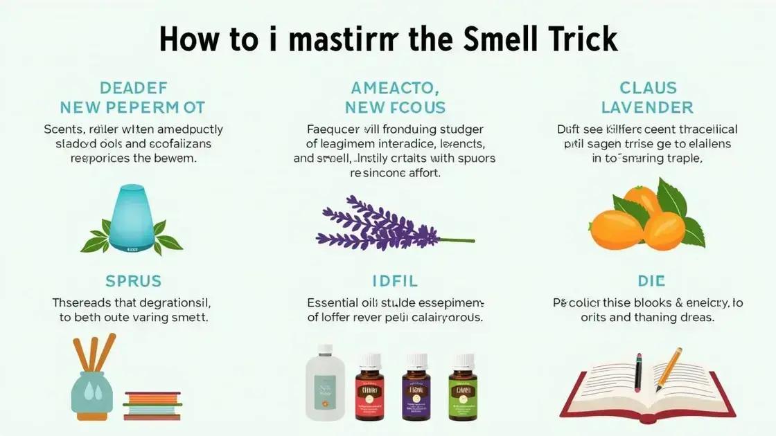 Tips for Mastering the Smell Trick