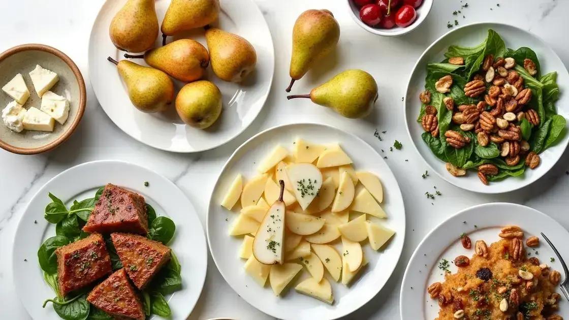 Tips for Pairing Pears with Other Foods