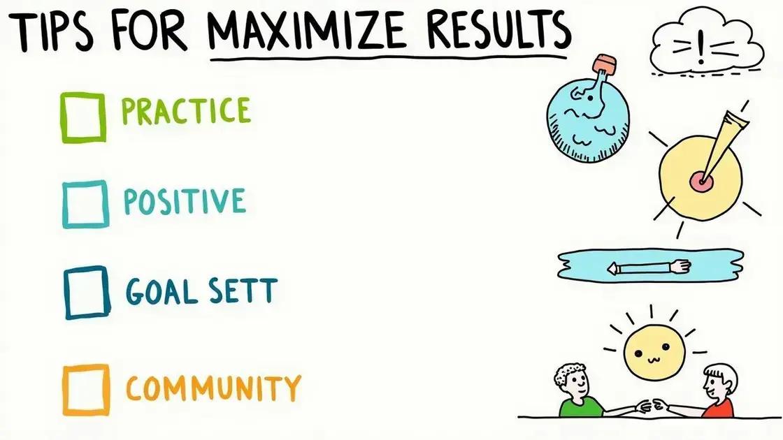 Tips to Maximize Your Results