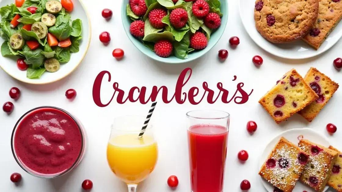 Top Ways to Include Cranberries in Your Diet