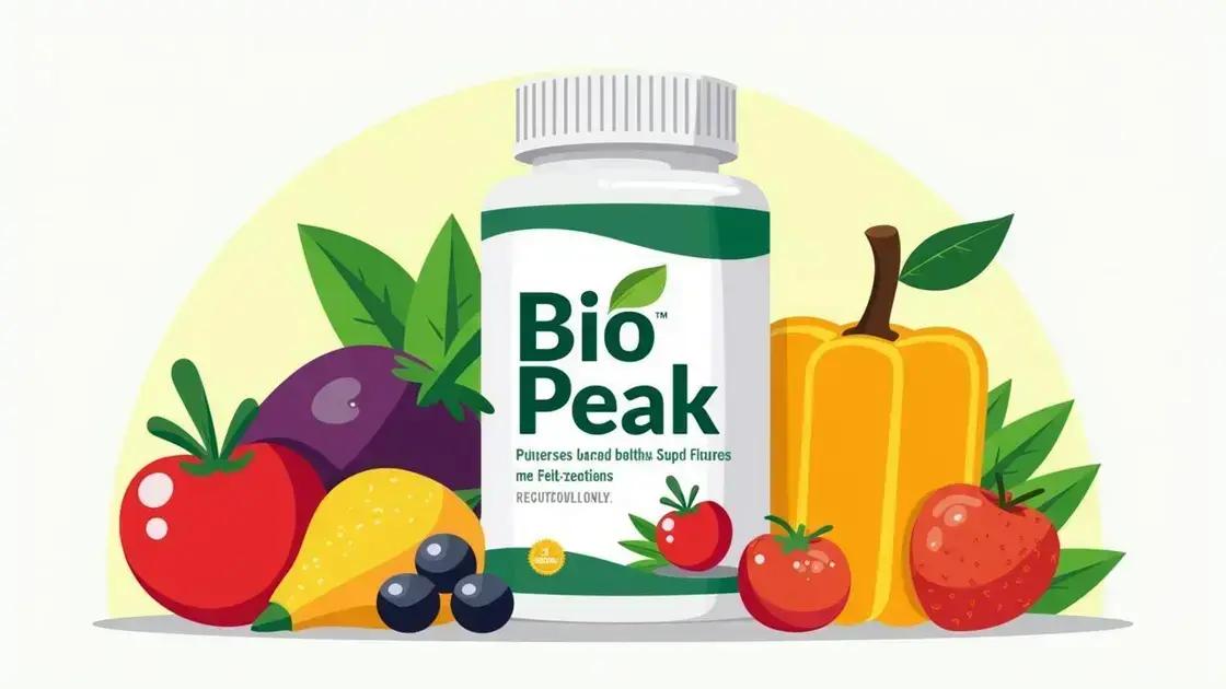 Understanding Bio Peak and Its Purpose