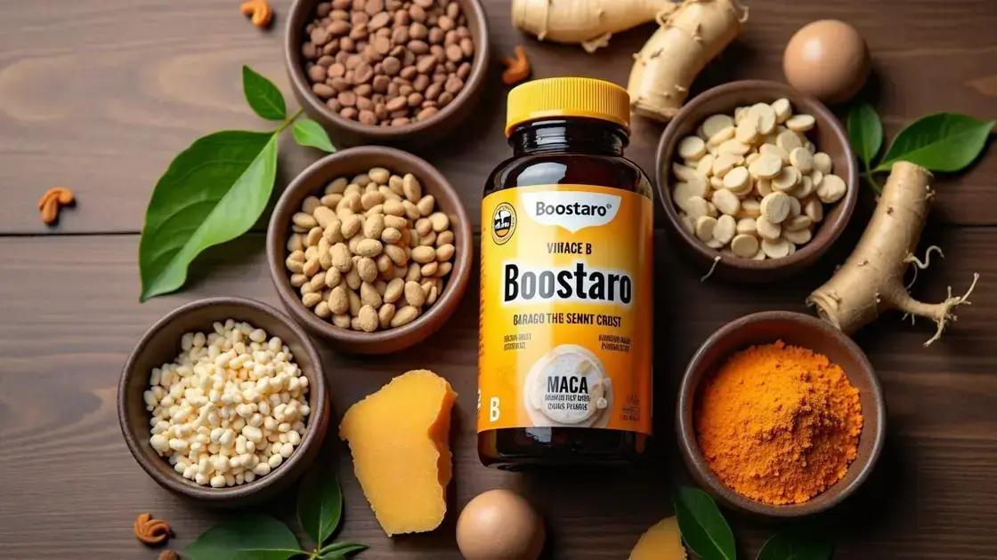 Understanding Boostaro: Ingredients and Benefits
