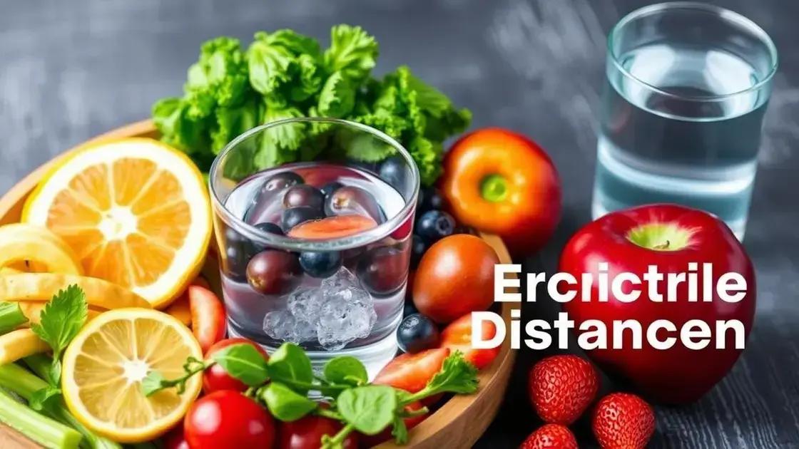 Understanding ED and Dietary Impacts