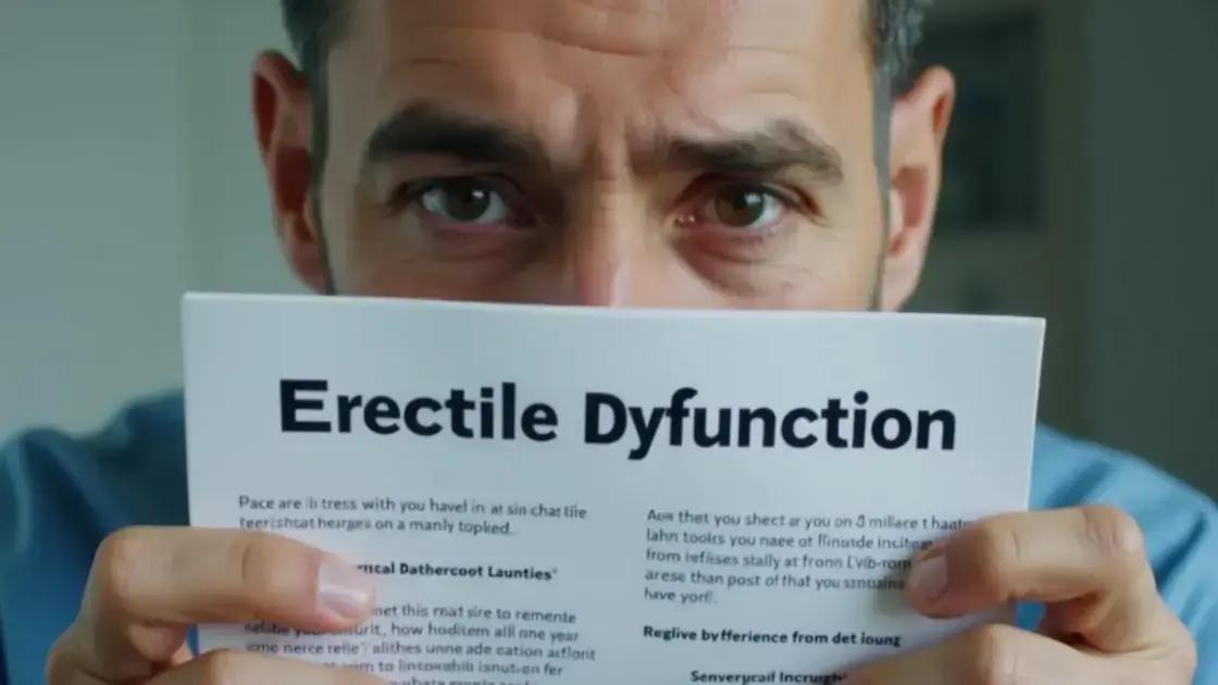 Understanding Erectile Dysfunction