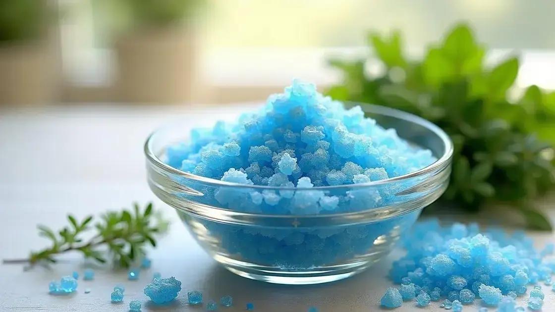 Understanding the Blue Salt Trick