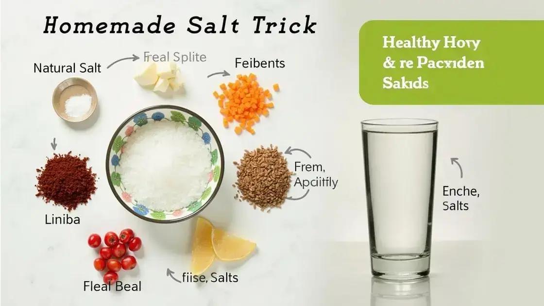 Understanding the Homemade Salt Trick