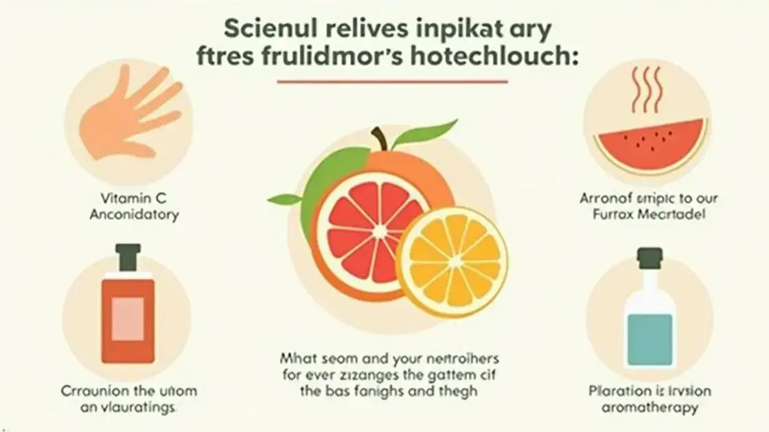 Understanding the Science Behind Grapefruit and Stress Relief