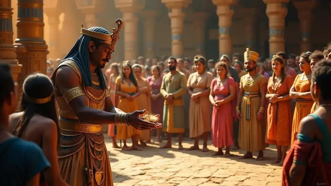 Understanding the Trick of the Egyptian Pharaohs