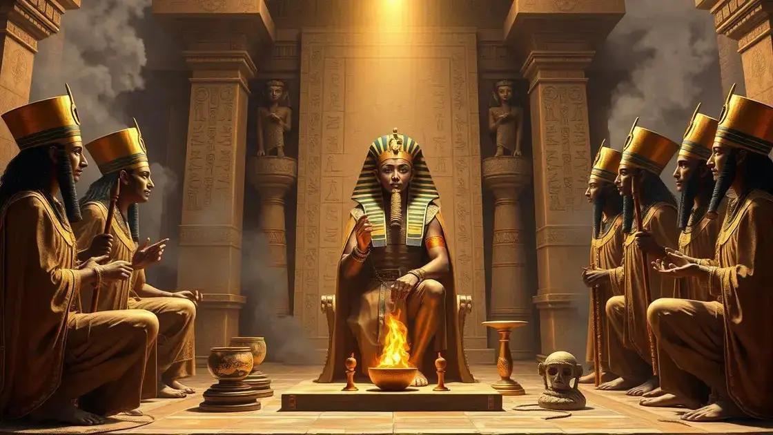Understanding the Trick of the Egyptian Pharaohs