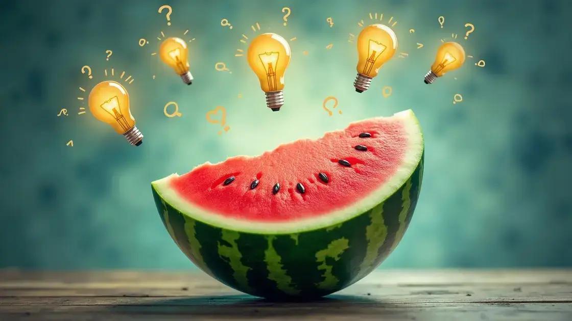 Understanding the Watermelon Trick