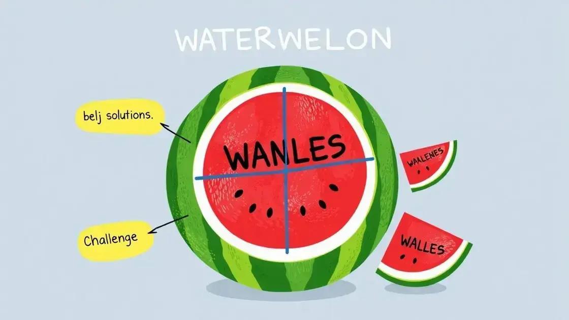 Understanding the Watermelon Trick