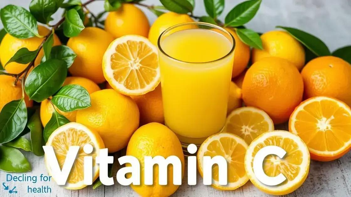 Understanding Vitamin C and Its Benefits