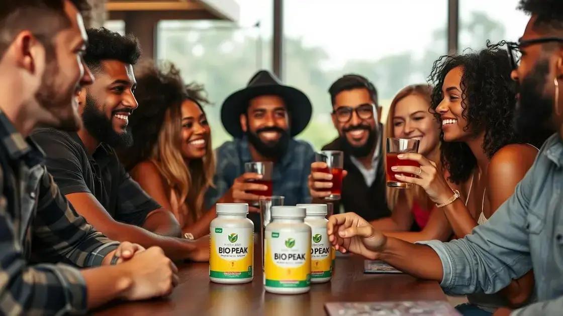 User Experiences with Bio Peak and Alcohol