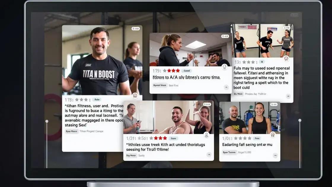 User Reviews and Experiences with Titan Boost