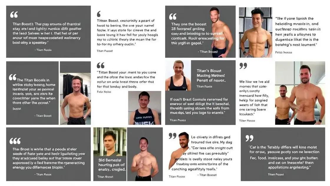 User Testimonials and Real-Life Results