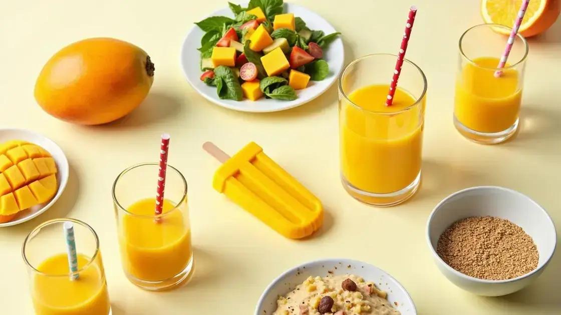 Ways to Incorporate Mango Juice into Your Diet