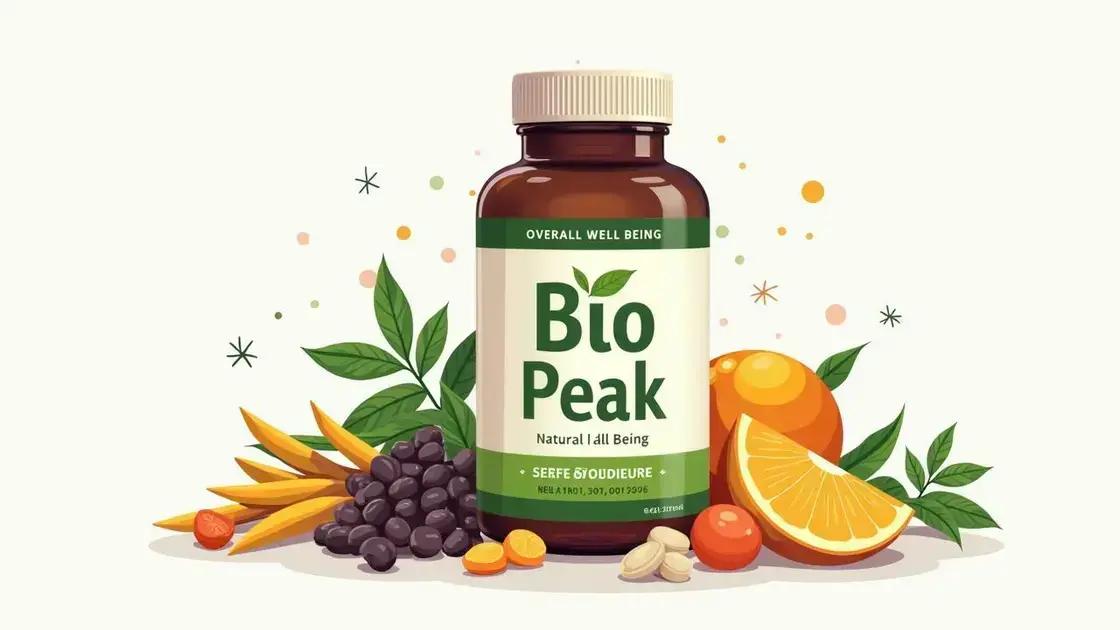 What is Bio Peak?