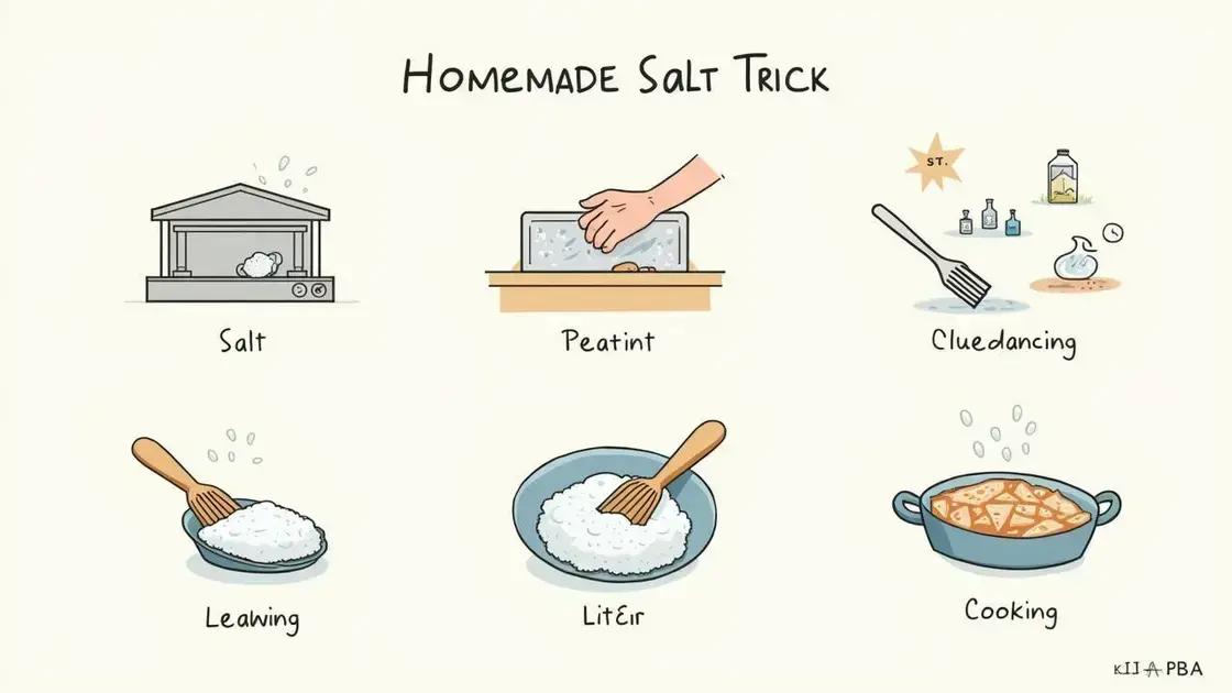 What is the Homemade Salt Trick?
