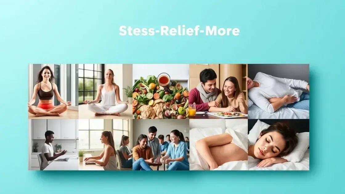 Alternative Stress-Relief Methods